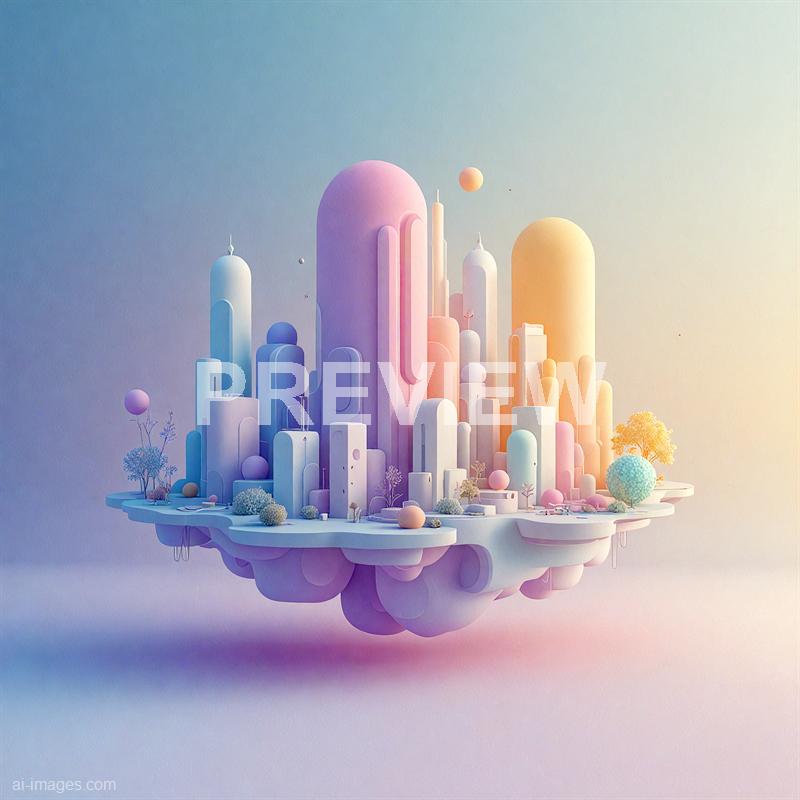 12416 - floating-abstract-buildings-with-blending-colors-rese_250704180445_00001